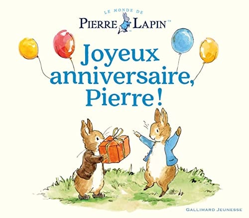 BON ANNIVERSAIRE PIERRE, de Beatrix Potter | portada del libro