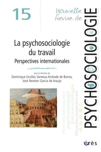 NRP 15 LA PSYCHOSOCIOLOGIE DU TRAVAIL, de COLLECTIF | portada del libro