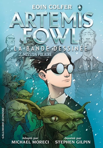 ARTEMIS FOWL EN BANDE DESSINEE 2 MISSION POLAIRE, de Eoin Colfer | portada del libro