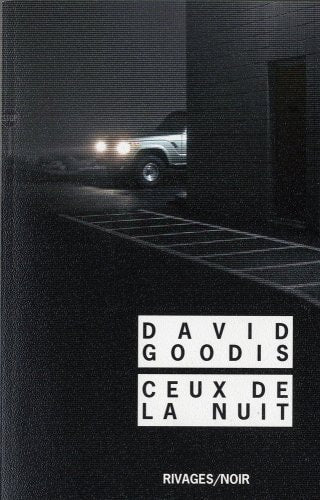 CEUX DE LA NUIT, de David Goodis | portada del libro