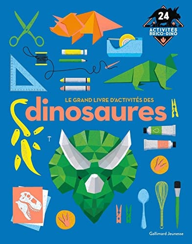 LE GRAND LIVRE D'ACTIVITES DES DINOSAURES, de Collectif | portada del libro