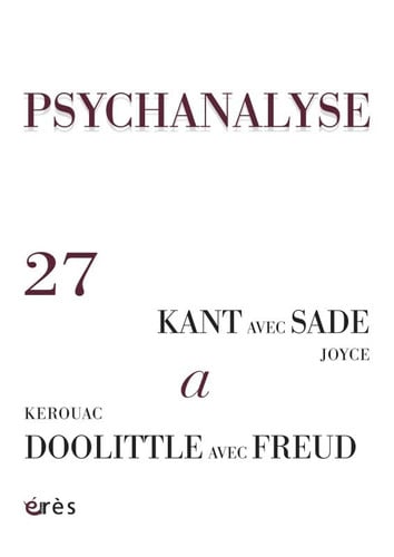 PSYCHANALYSE 27 LES DECLINAISONS DE L'OBJET A, de COLLECTIF | portada del libro