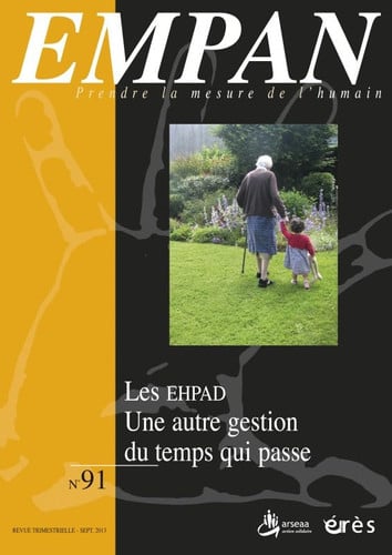 EMPAN 091 LES EHPAD. UNE AUTRE GESTION DU TEMPS QUI PASSE, de AMIEL PAULE#JOU | portada del libro