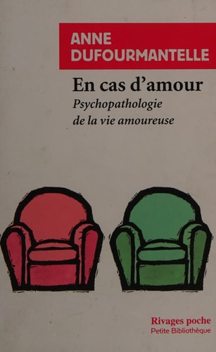 EN CAS D'AMOUR, de Anne Dufourmantelle | portada del libro