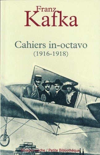 CAHIERS IN OCTAVO 1916 1918, de Franz Kafka | portada del libro