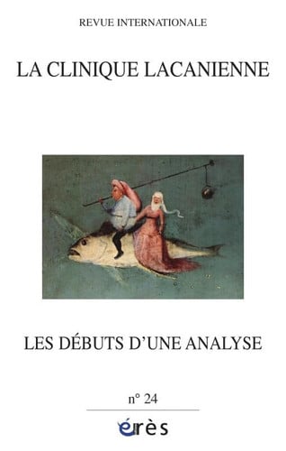 CLINIQUE LACANIENNE 24 LES DEBUTS D'UNE ANALYSE, de COLLECTIF | portada del libro