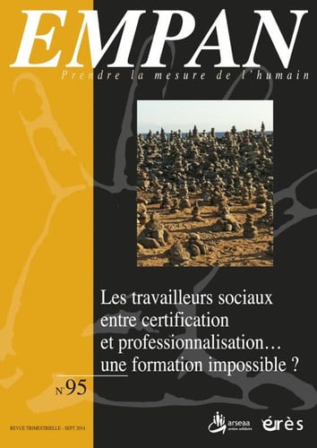 EMPAN 095 TRAVAILLEURS SOCIAUX ENTRE CERTIFICATION ET PROFES, de GABERAN P#RANCH | portada del libro