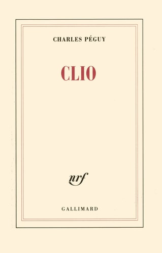 CLIO, de Péguy | portada del libro