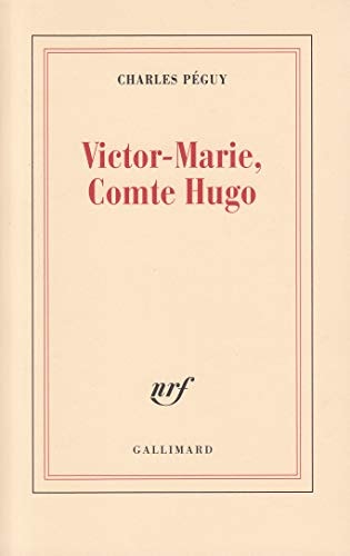 VICTOR-MARIE COMTE HUGO, de Péguy | portada del libro