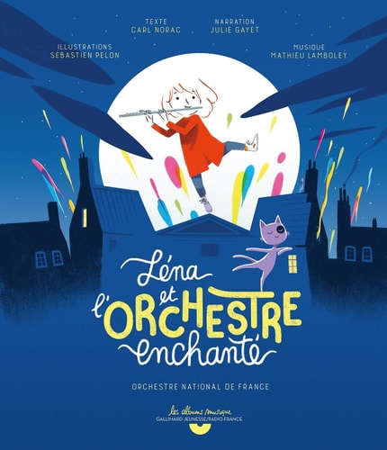 LENA ET L'ORCHESTRE ENCHANTE LIVRE-CD, de Carl Norac | portada del libro