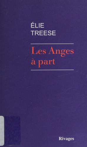 LES ANGES A PART, de Élie Treese | portada del libro