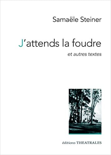 J ATTENDS LA FOUDRE ET AUTRES TEXTES, de STEINER SAMAELE | portada del libro