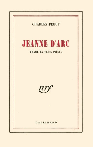 JEANNE D'ARC, de PEGUY | portada del libro