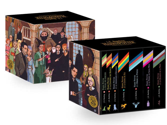 COFFRET COLLECTOR HARRY POTTER 25 ANS, de J.K. Rowling | portada del libro