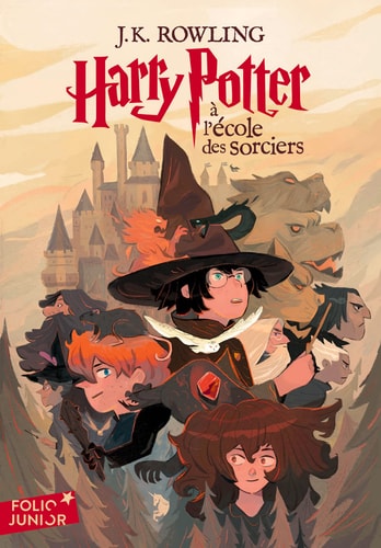 HARRY POTTER A L'ECOLE DES SORCIERS, de J. K. Rowling | portada del libro