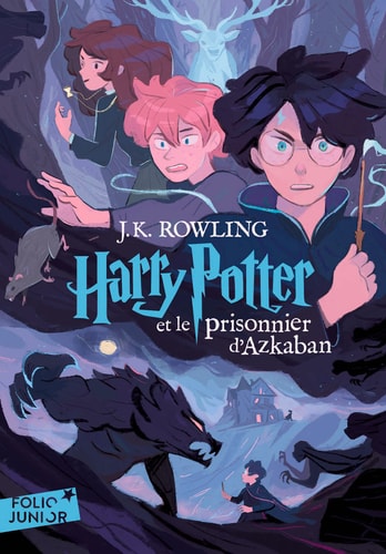 HARRY POTTER ET LE PRISONNIER D'AZKABAN, de J.K. Rowling | portada del libro