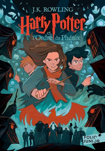 HARRY POTTER ET L'ORDRE DU PHENIX, de J.K. Rowling | portada del libro