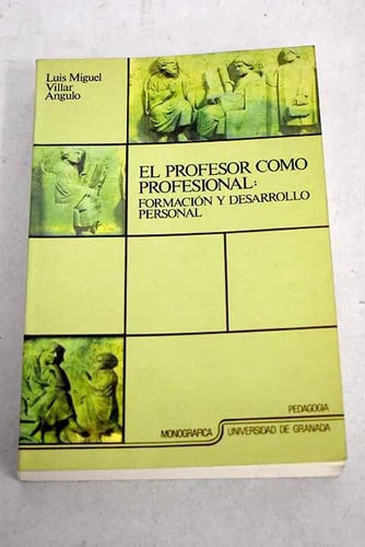 EL PROFESOR COMO PROFESIONAL, de SIN AUTOR | portada del libro