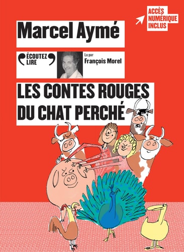 LES CONTES ROUGES DU CHAT PERCHE CD, de Aymé | portada del libro