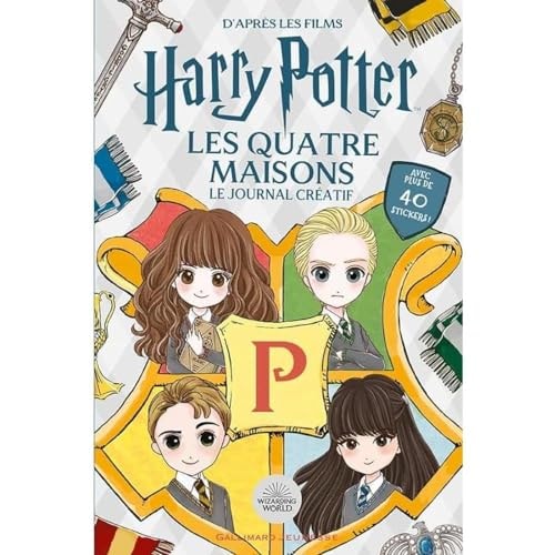 HARRY POTTER LES 4 MAISONS LE JOURNAL CREATIF, de Vanessa Moody | portada del libro