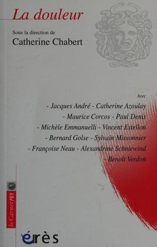 LA DOULEUR, de CHABERT CATHERI | portada del libro