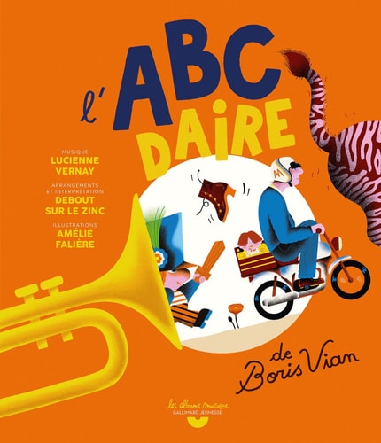 L'ABECEDAIRE DE BORIS VIAN LIVRE-CD, de Boris Vian | portada del libro