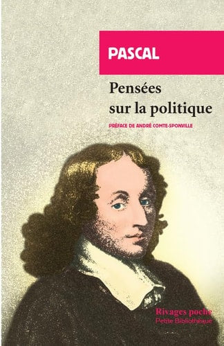 PENSEES SUR LA POLITIQUE, de Blaise Pascal | portada del libro