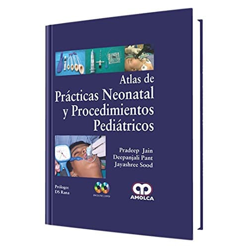 JAIN ATLAS DE PRACTICAS NEONATAL Y PROCEDIMIENTOS PEDIATRIA | portada del libro