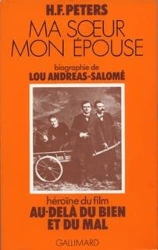 MA SOEUR MON EPOUSE, de Heinz Frederick Peters | portada del libro