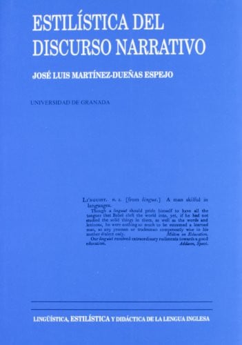 Estilística del discurso narrativo, de Martínez-Dueñas Espejo | portada del libro