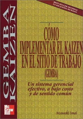 COMO IMPLEMENTAR KAIZEN SITIO TRABAJO, de IMAI | portada del libro
