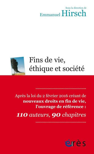 FINS DE VIE ETHIQUE ET SOCIETE, de HIRSCH EMMANUEL | portada del libro