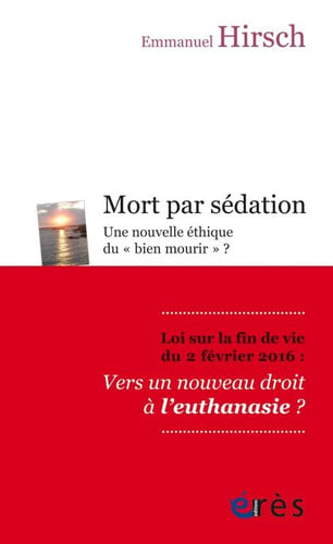 MORT PAR SEDATION, de HIRSCH EMMANUEL | portada del libro
