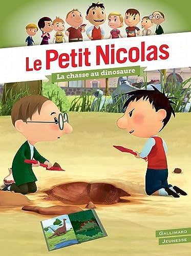 LE PETIT NICOLAS LA CHASSE AU DINOSAURE, de Emmanuelle Kecir-Lepetit | portada del libro