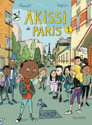 Akissi de Paris, de Marguerite Abouet | portada del libro