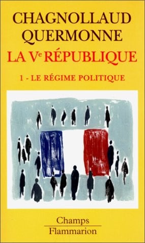A CINQUIEME REPUBLIQUE T1, de CHAGNOLLAUD DOMINIQUE | portada del libro