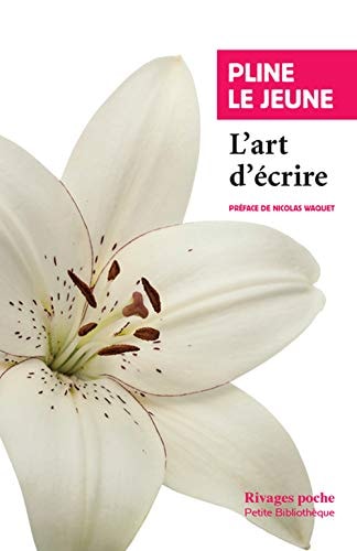 LART D'ECRIRE, de Pline le Jeune | portada del libro