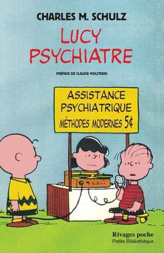 LUCY PSYCHIATRE, de Charles Monroe Schulz | portada del libro
