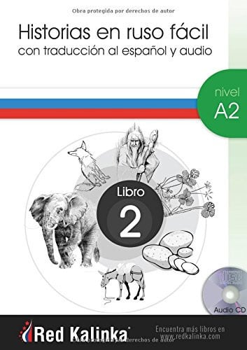 HISTORIAS EN RUSO FACIL. NIVEL A2. LIBRO 2 | portada del libro