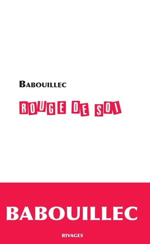 ROUGE DE SOI, de Babouillec | portada del libro