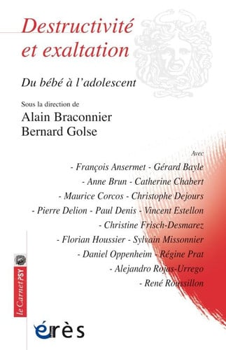 DESTRUCTIVITE ET EXALTATION, de BRACONNIER ALAI | portada del libro