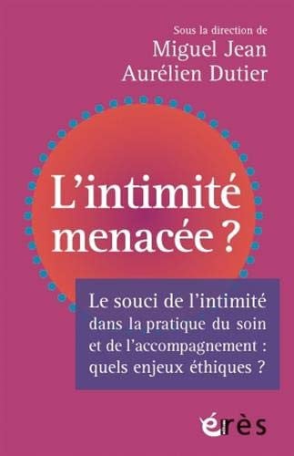 L'INTIMITE MENACEE ?, de JEAN MIGUEL#DUT | portada del libro