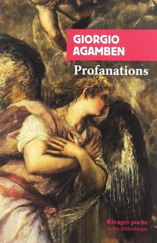 PROFANATIONS, de Giorgio Agamben | portada del libro