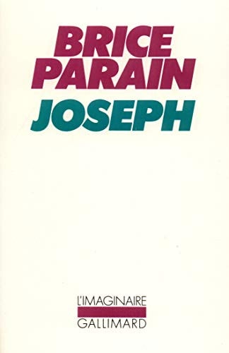 JOSEPH, de Parain | portada del libro