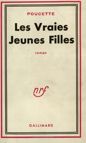 LES VRAIES JEUNES FILLES, de Poucette | portada del libro