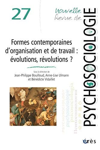 NRP 27 FORMES CONTEMPORAINES D'ORGANISATION ET DE TRAVAIL EV, de COLLECTIF | portada del libro