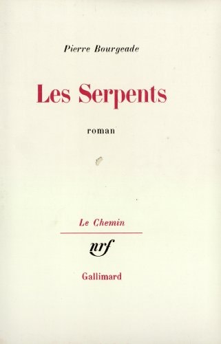SERPENTS, de Bourgeade | portada del libro
