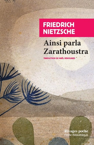 AINSI PARLA ZARATHOUSTRA, de Friedrich Nietzsche | portada del libro