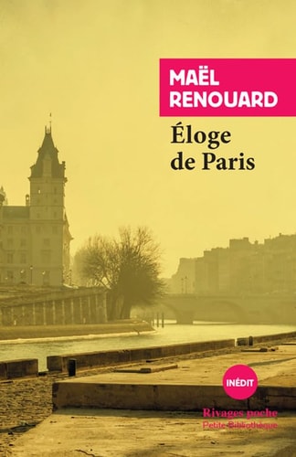 ELOGE DE PARIS, de Maël Renouard | portada del libro