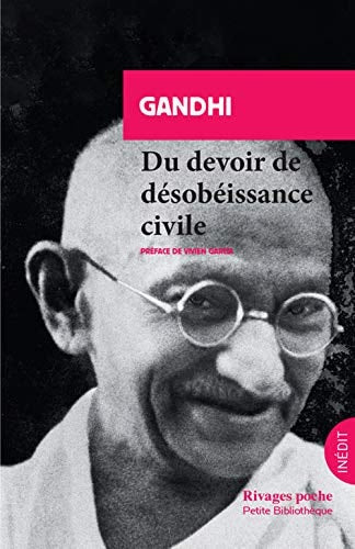 DU DEVOIR DE DESOBEISSANCE CIVILE, de Gandhi | portada del libro